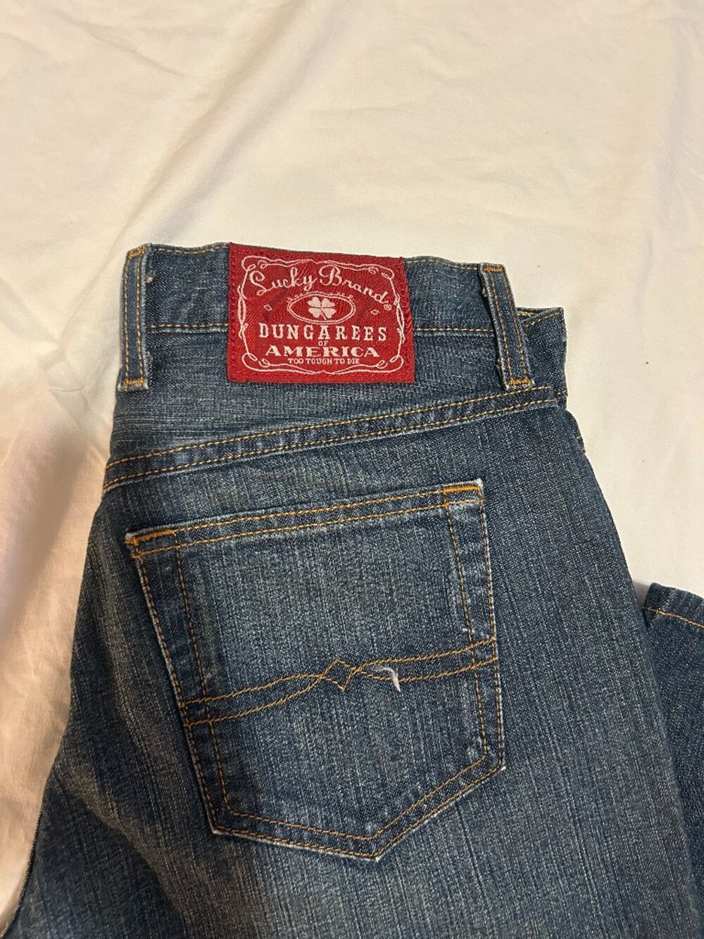Size 27 Vintage Lucky Brand Crop Jeans